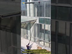 OEM 37ft Anti-Spin Carbon Fiber Window Washing Pole Water Fed Pole System For Storefronts