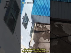 25ft Carbon Fiber High Pressure Pole For Cleaning Building Exteriors Simple Efficient