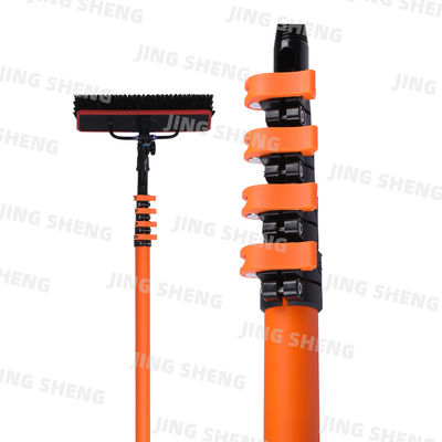 Buy 37ft 100% Anti-Spin Carbon Fiber Telescopic Window Cleaning Pole Retractable Length For high-rise window cleaning, solar panels online manufacture