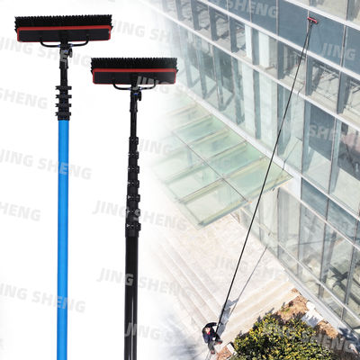 خرید قطب تمیز کننده پنجره فیبر کربن حرفه ای 39ft با کیفیت بالا یا پانل های تمیز کننده خورشیدی برای استفاده در فضای باز تولید آنلاین