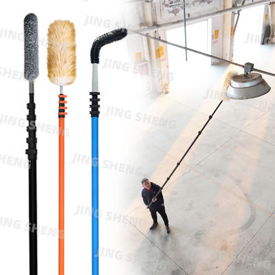 ซื้อ 26ft กระดานโทรทรรศน์ใยคาร์บอนสําหรับลมล้างลม, สายผูกแมงมุม, กระดานฝุ่นอุตสาหกรรมสําหรับเพดานสูง, OEM การผลิตออนไลน์