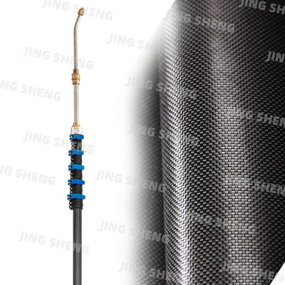 Buy 20ft 3K surface carbon fiber high telescoping pressure washing pole for cleaning building exteriors Length can be customized online manufacture