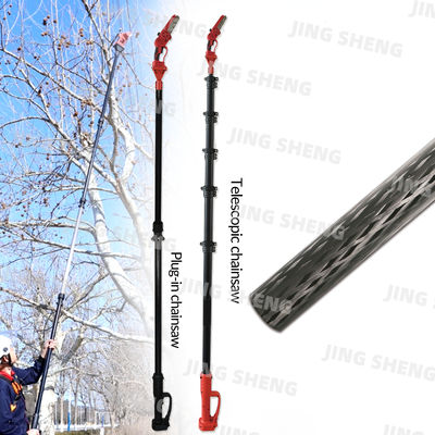comprar 42ft Fibra de carbono tecida cruzada Serra elétrica para poda de árvores Fibra de carbono Fabricação em linha