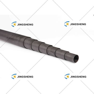 ซื้อ Customizable Length Carbon Fiber Tube Carbon Fiber Round Tube Lightweight Durable and Strong for Industrial Applications การผลิตออนไลน์
