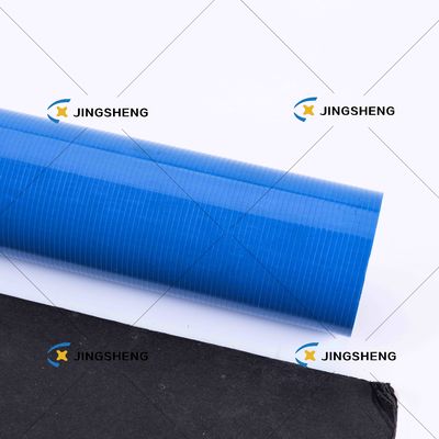 50ft Blue Fiberglass Surface Carbon Fiber Telescopic Gutter Vacuum Pole For Shopping Malls Gymnasiums High-rise Interiors