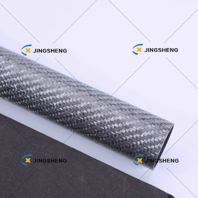 φ46*1730mm Superficie de Kevlar de tubo de carbono OEM