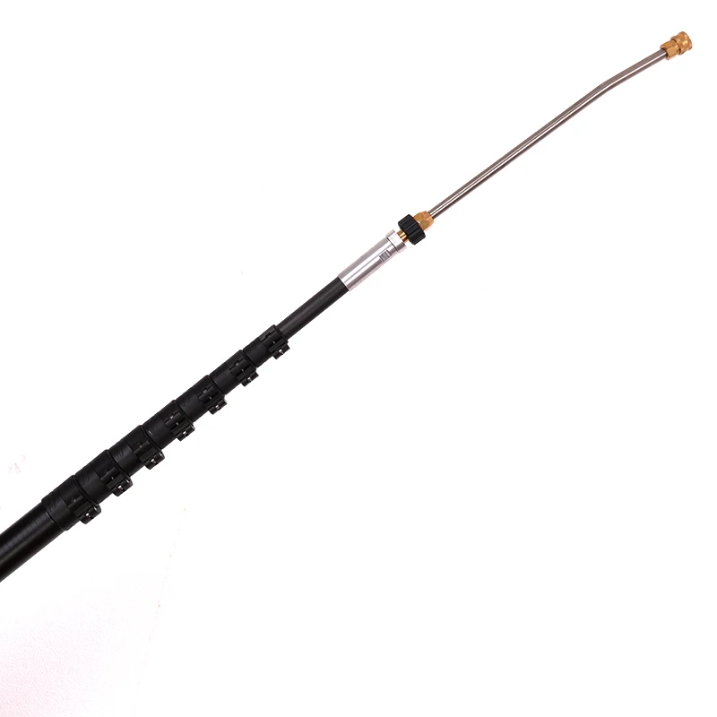 High-pressure cleaning rod with accessories