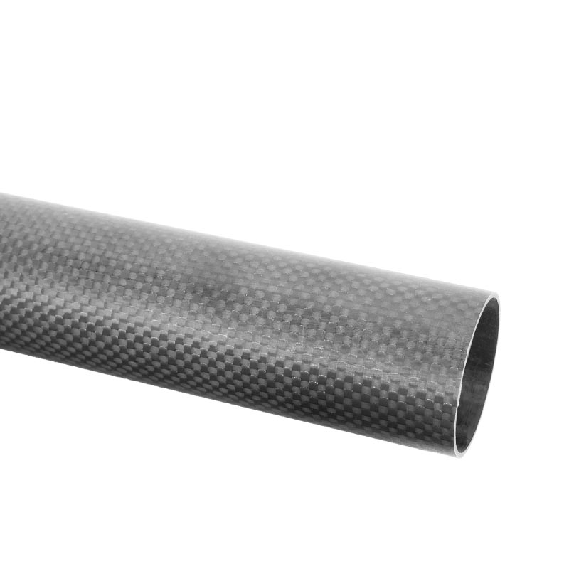 Matte Finish 3k Plain Weave Carbon Fiber Tube